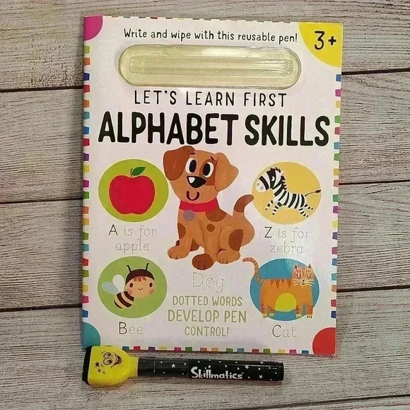 Alphabet Write and Wipe Book - Picture 1 of 4